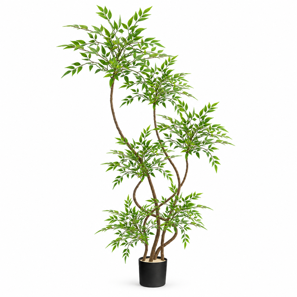 Artificial Nandina Tree 200 cm · 6 stems