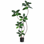 Artificial Rubber Tree 200 cm