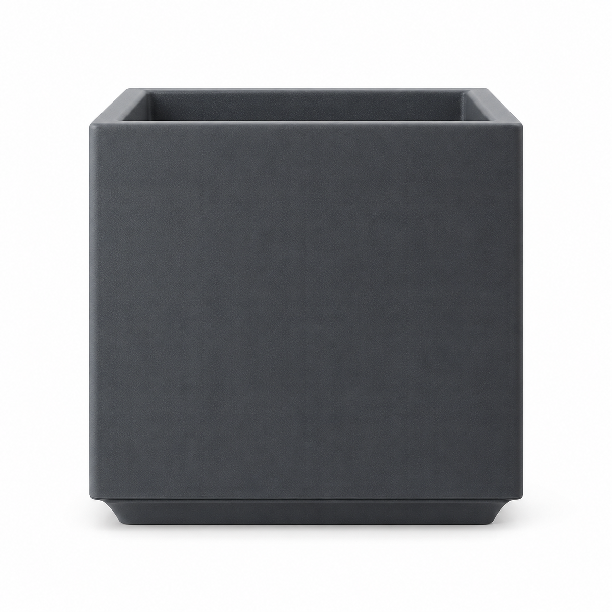 Grey Square Planter