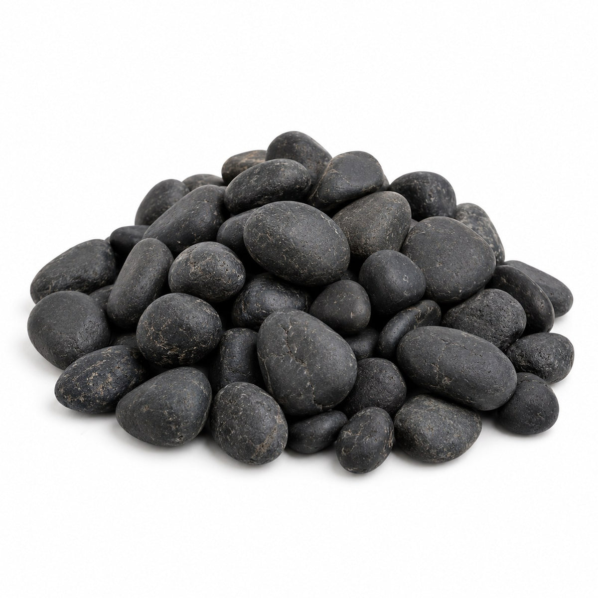Black River Pebbles, studio photo