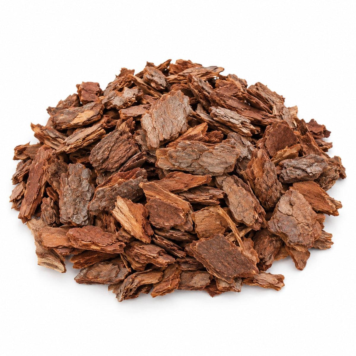 Pine Bark Chips, studio photo