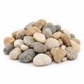 Natural River Pebbles, studio photo