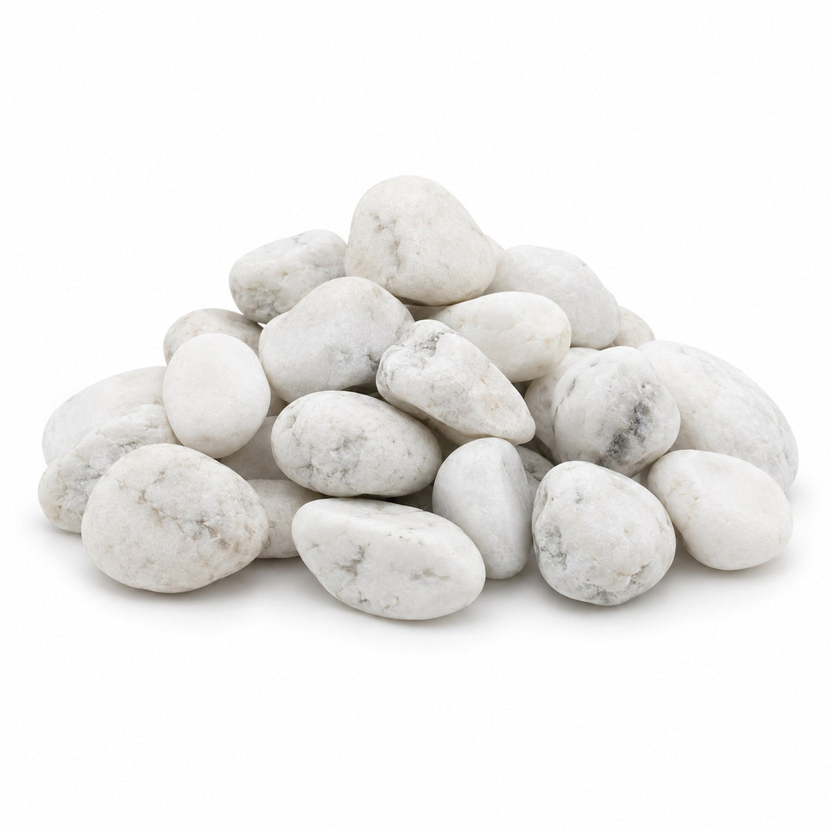 White Pebbles, studio photo